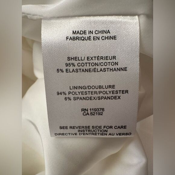 HELMUT LANG WHITE FRAME STRETCH BODYCON DRESS 4 - Picture 13 of 13